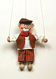 Abuelo marioneta titere   