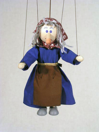 Bruja  marioneta titere   
