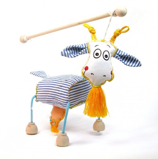 Cabra marioneta titere 