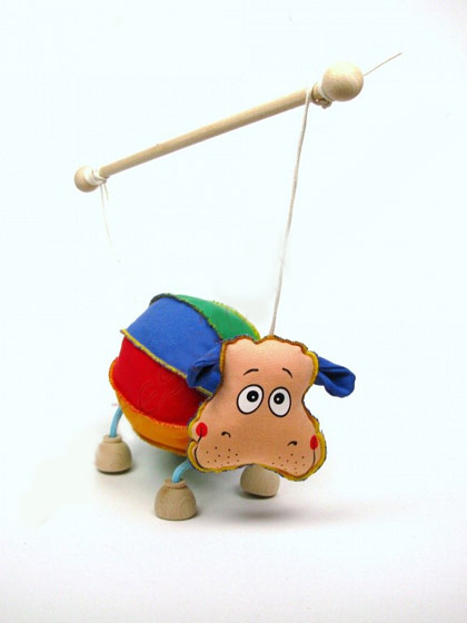 Hipopotamo marioneta titere   