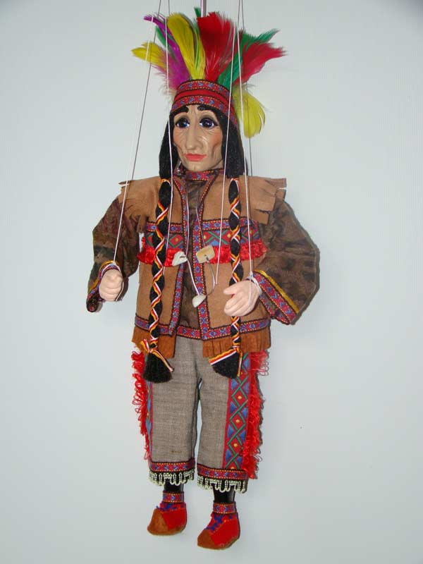 Indio marioneta titere  