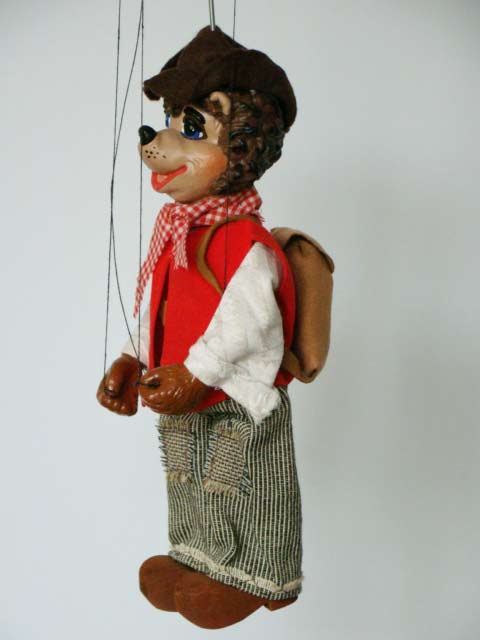 Perrito marioneta titere    