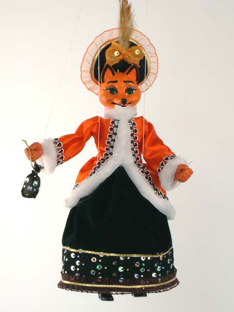Zorro marioneta titere    