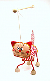 Gato marioneta titere