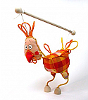 Polla marioneta titere    