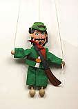 Cazador marioneta titere