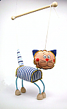 Gato marioneta titere  