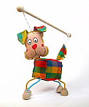 Perro marioneta titere
