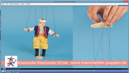 Cómo controlar una marioneta 20cm