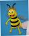 abeja-titere-de-espuma-MP213a-La-Galeria-Marionetas-y-Titeres-checos|munecas-marionetas.com