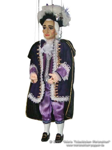 Amadeus Mozart compositor marioneta