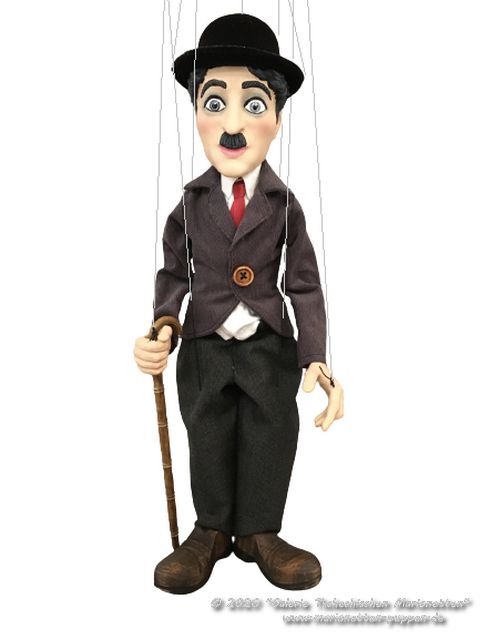 Charles Chaplin marioneta