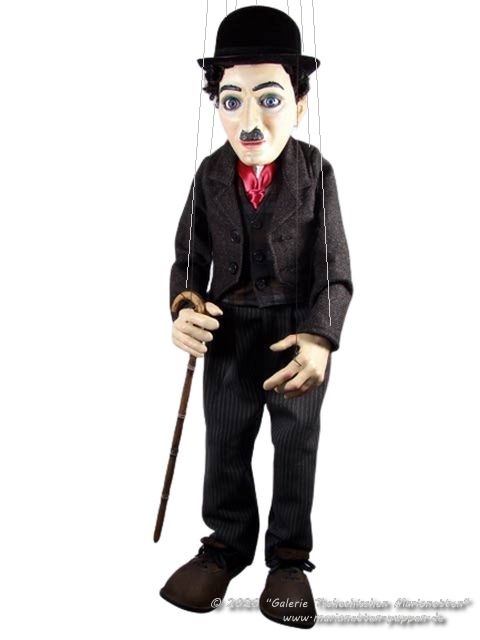 Charles Chaplin grande marioneta