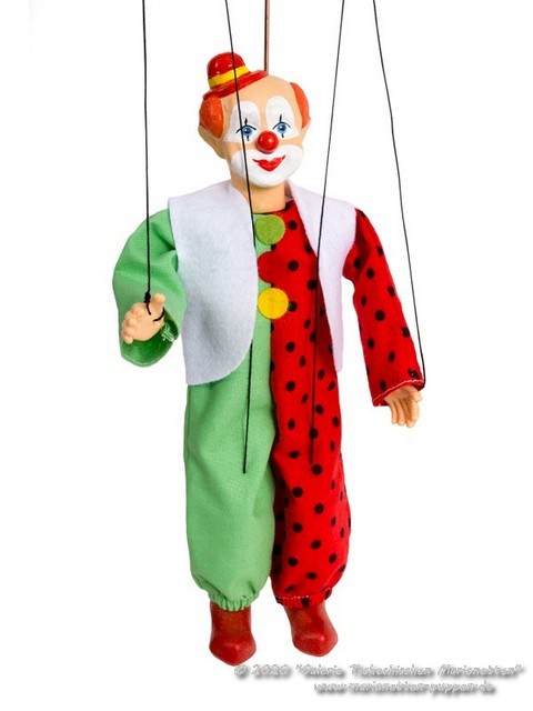 Clown marioneta