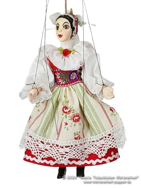 Marioneta en traje nacional Anna