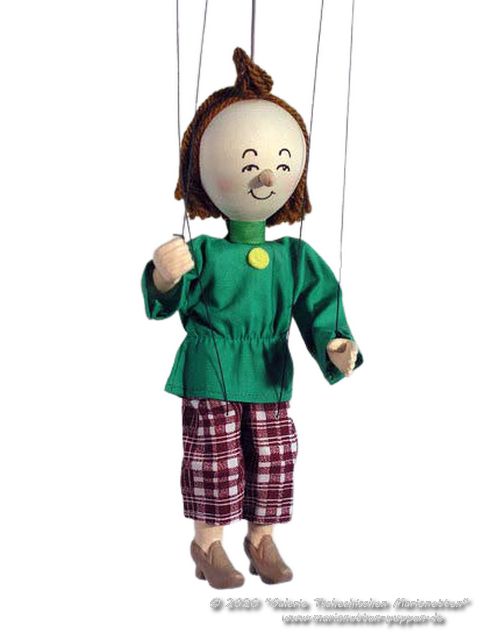 Moritz marioneta de madera