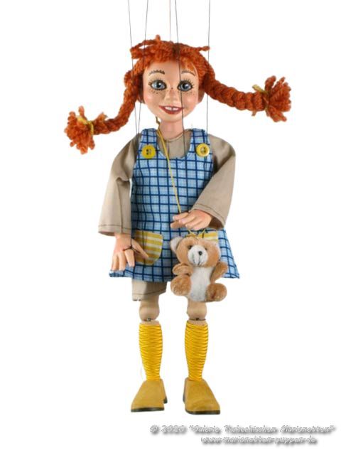Pippi Långstrump marioneta