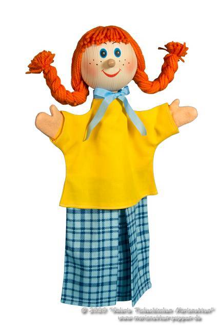 Pippi Langstrump títere de mano     