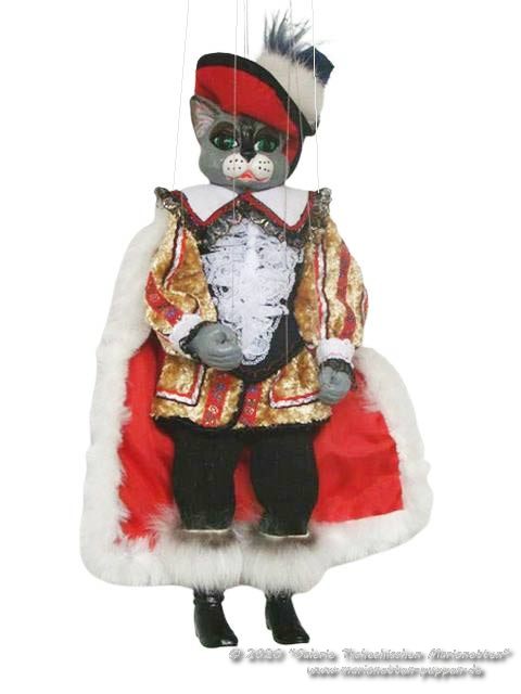 Gato con botas marioneta