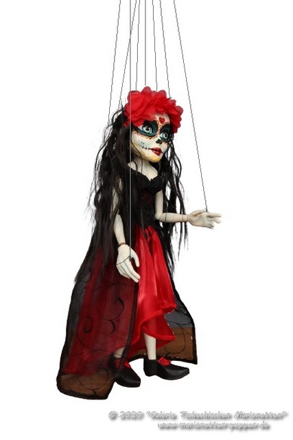 La Muerte rojo marioneta