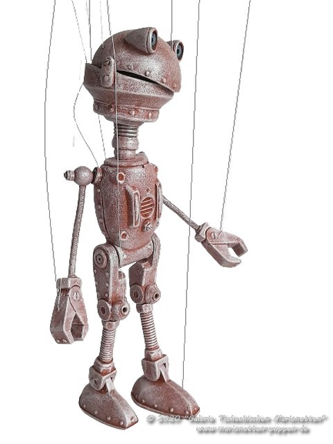 Robot Paro marioneta