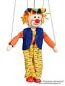 Clown  marioneta de madera 