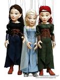 Hermanas Elfas marionetas