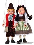 Hansel y Gretel marionetas
