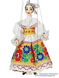 Marioneta en traje nacional Maria
