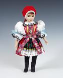 Kyjov muñeca en trajes nacionales 