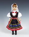 Niva muñeca en trajes nacionales  