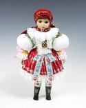 Uhersky brod muñeca en trajes nacionales   