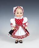 Zahori muñeca en trajes nacionales   