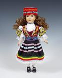 Zdiar muñeca en trajes nacionales   