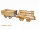 Vagón de carga de madera