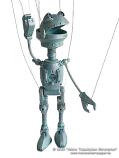 Robot Bender marioneta
